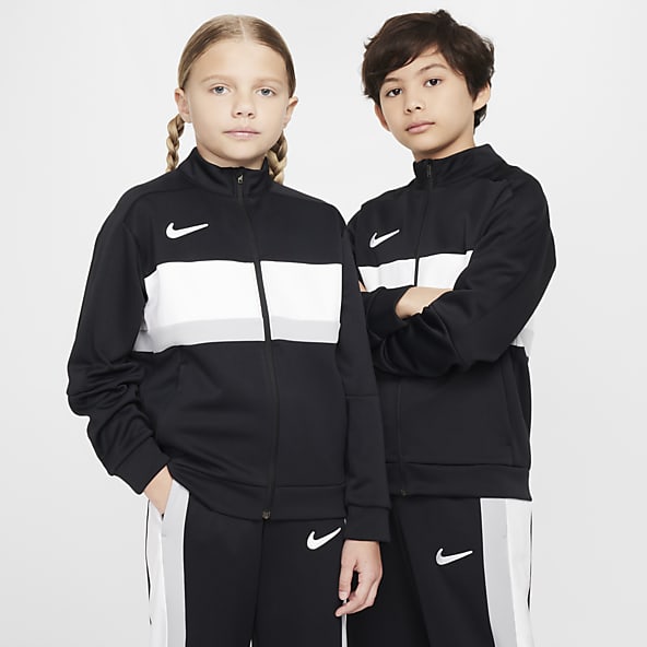Boys Black Tracksuits. Nike